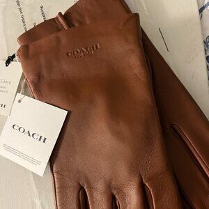 Coach Leather Gloves